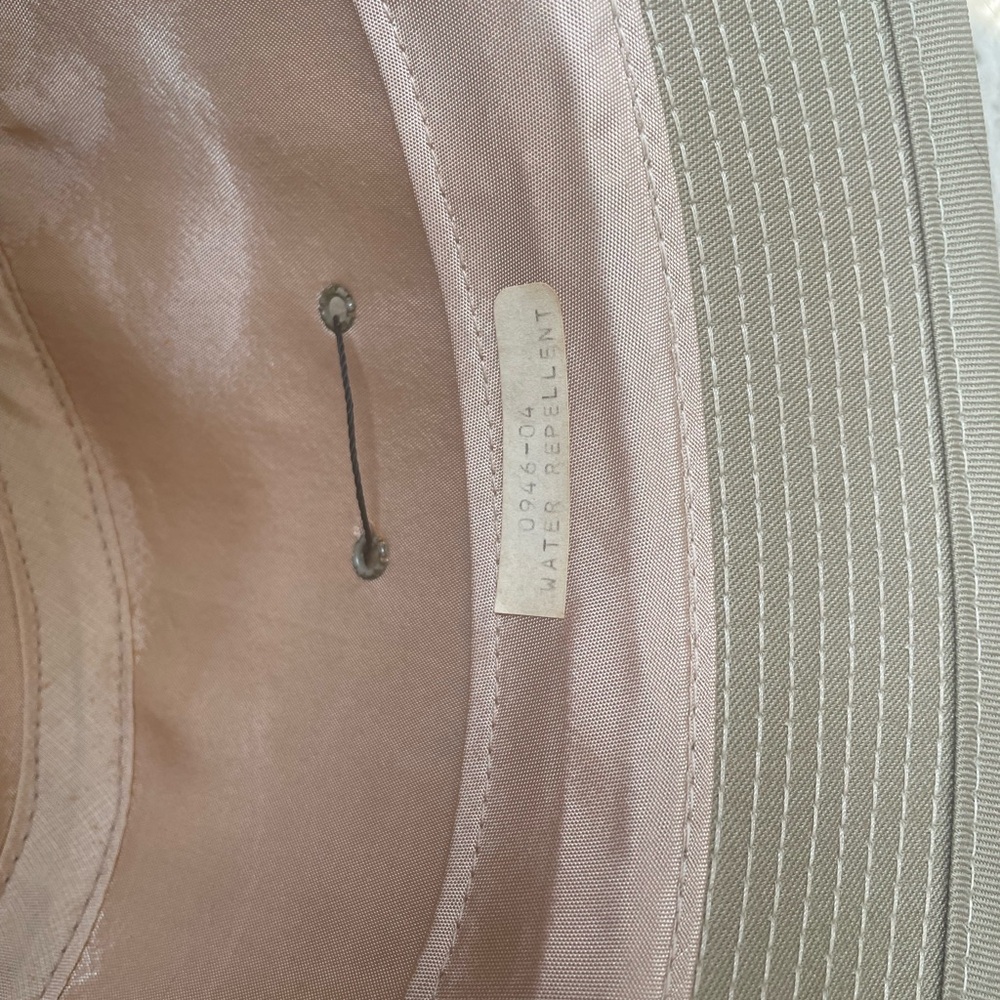 Vintage khaki fedora hat USA Blair summer Men’s XL - Picture 13 of 16